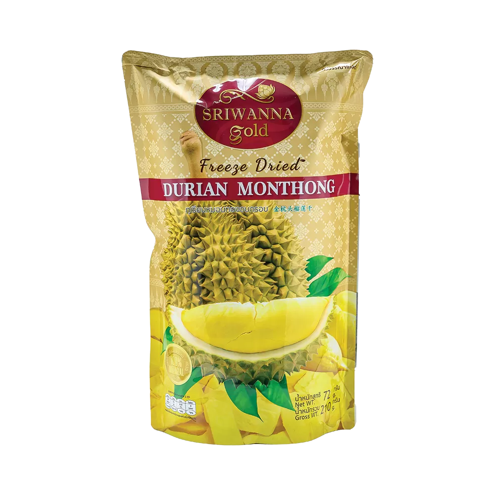 SRIWANNA GOLD ทุเรียนหมอนทองอบกรอบ