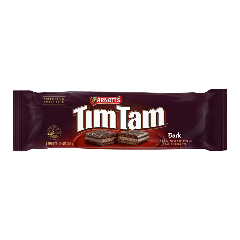 TIM TAM DARK CHOCOLATE