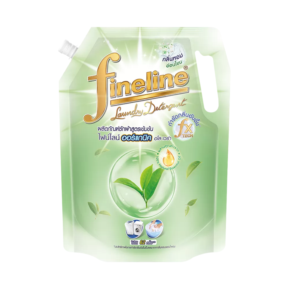 FINELINE ออร์แกนิคน้ำยาซักผ้า สีเขียว