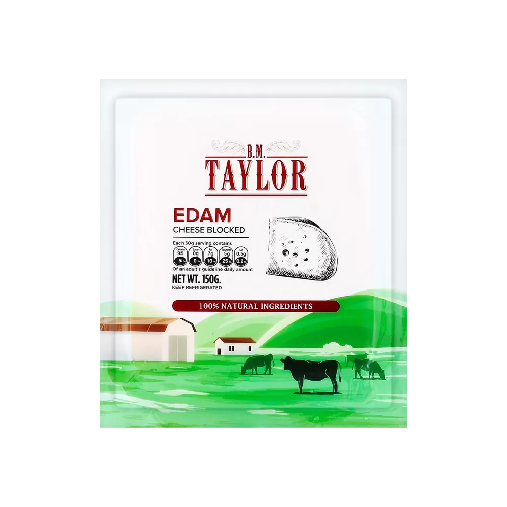 B.M.TAYLOR EDAM CHEESEBLOCK