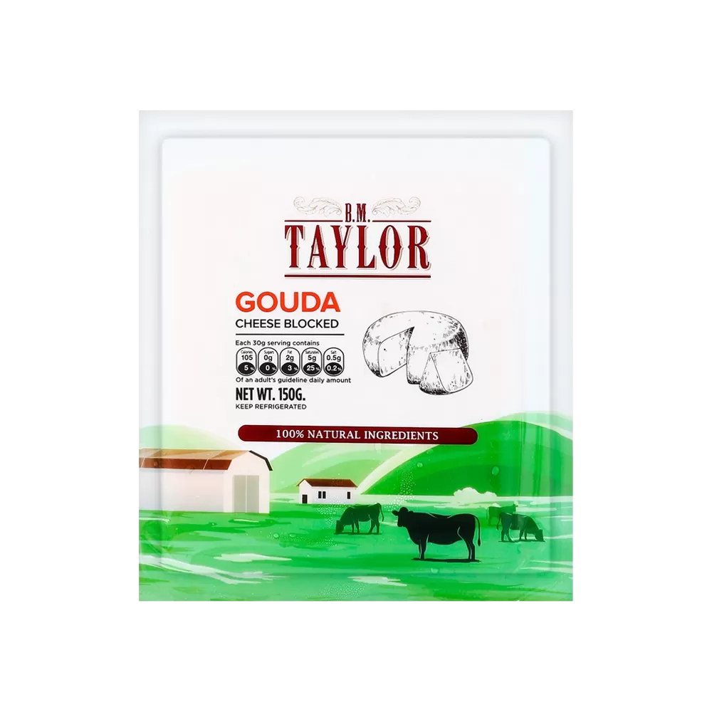 B.M.TAYLOR GOUDA CHEESEBLOCK